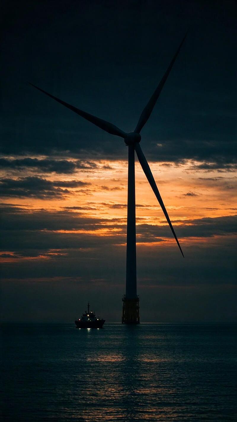 Illustration for the world record: Most powerful wind turbine