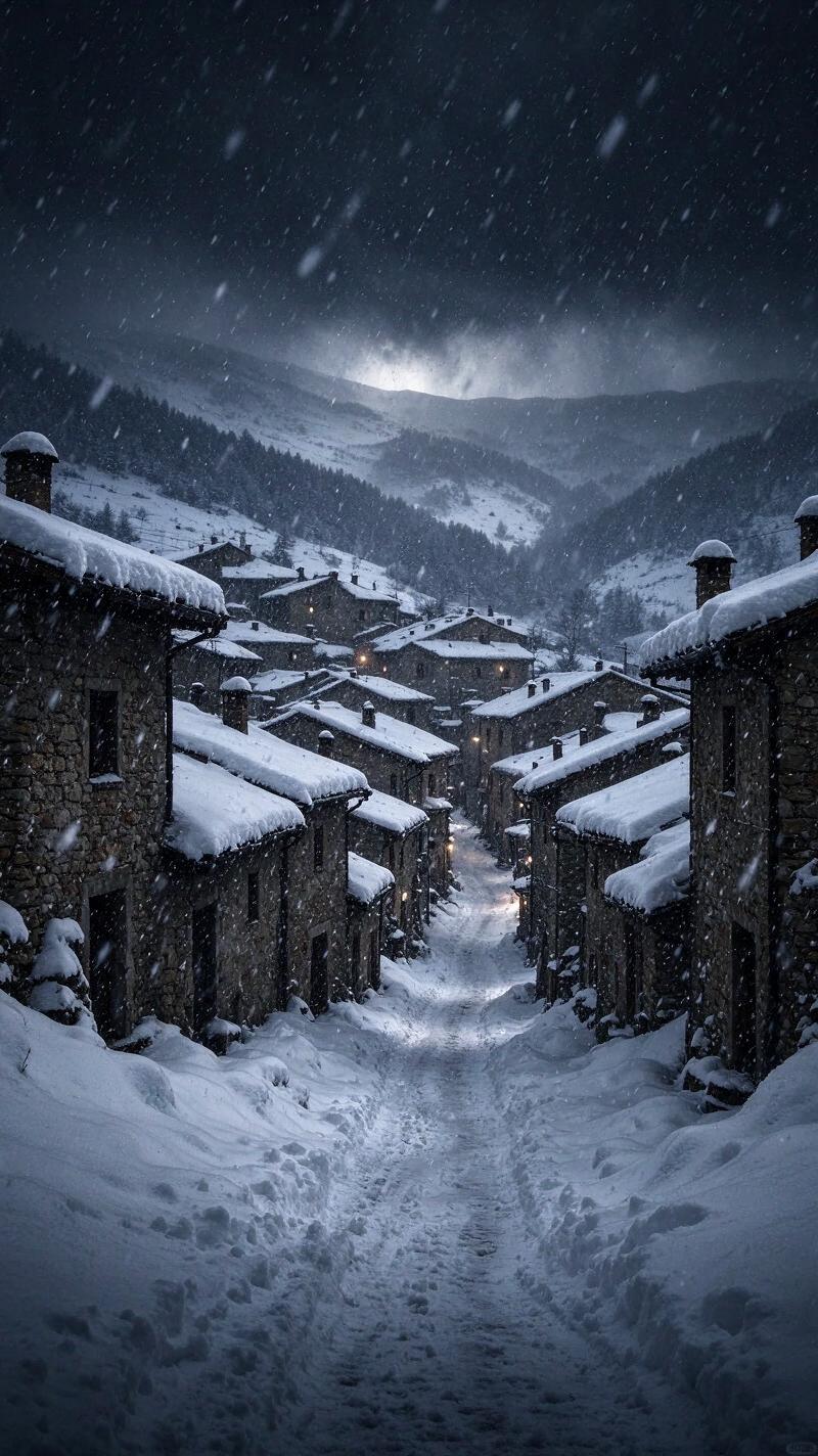 Illustration for the world record: Most snowfall in 24 hours