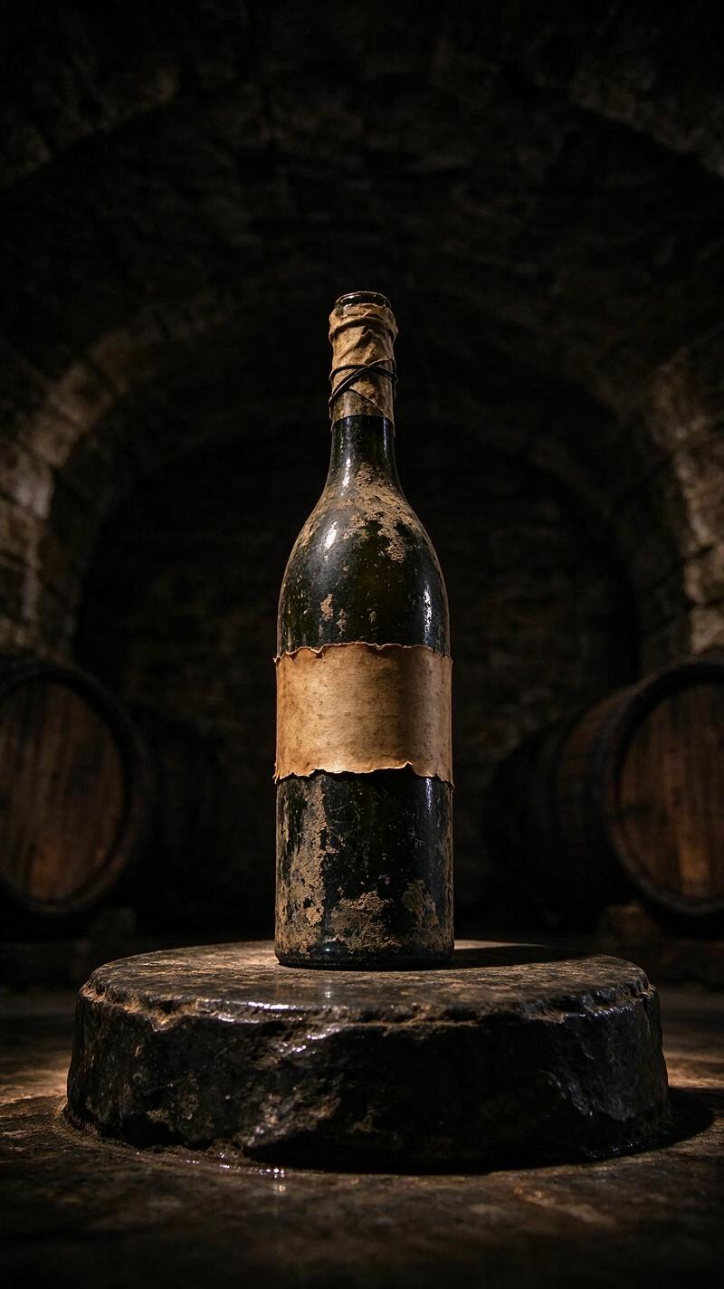 Illustration for the world record: Oldest bottle of wine
