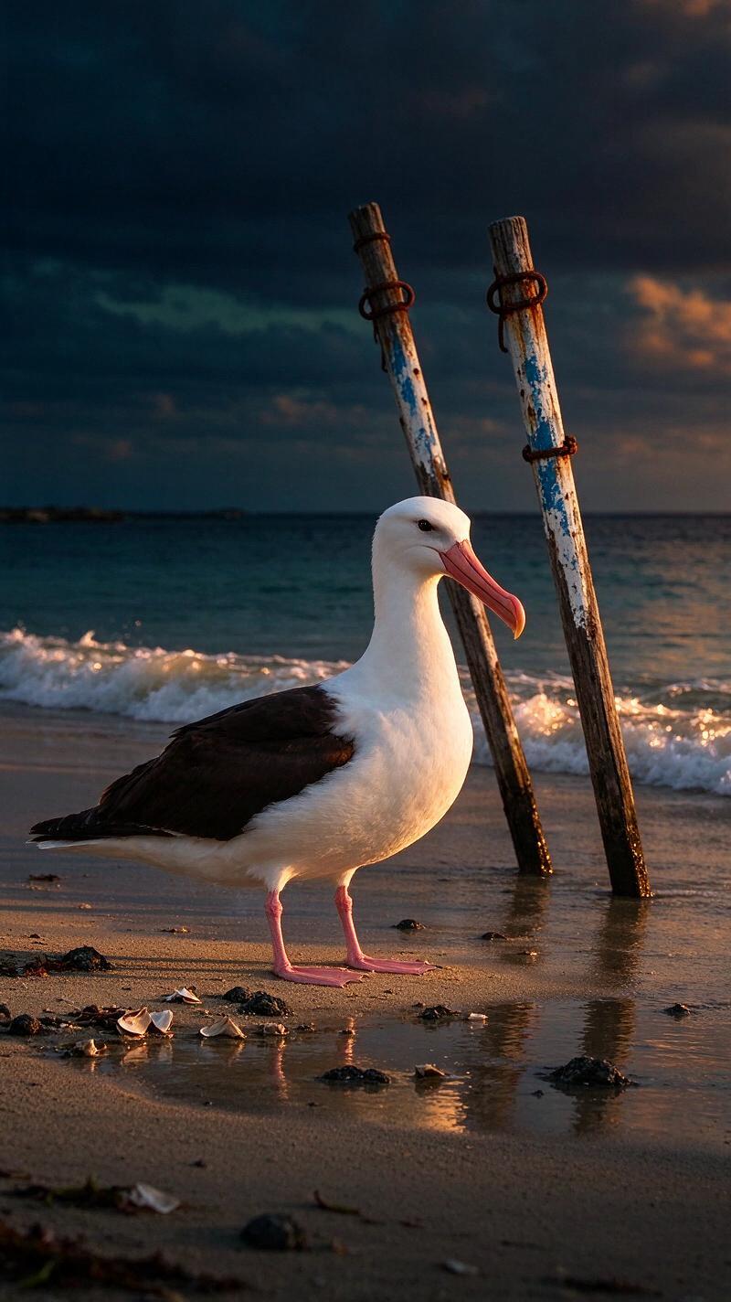 Illustration for the world record: Oldest known wild bird