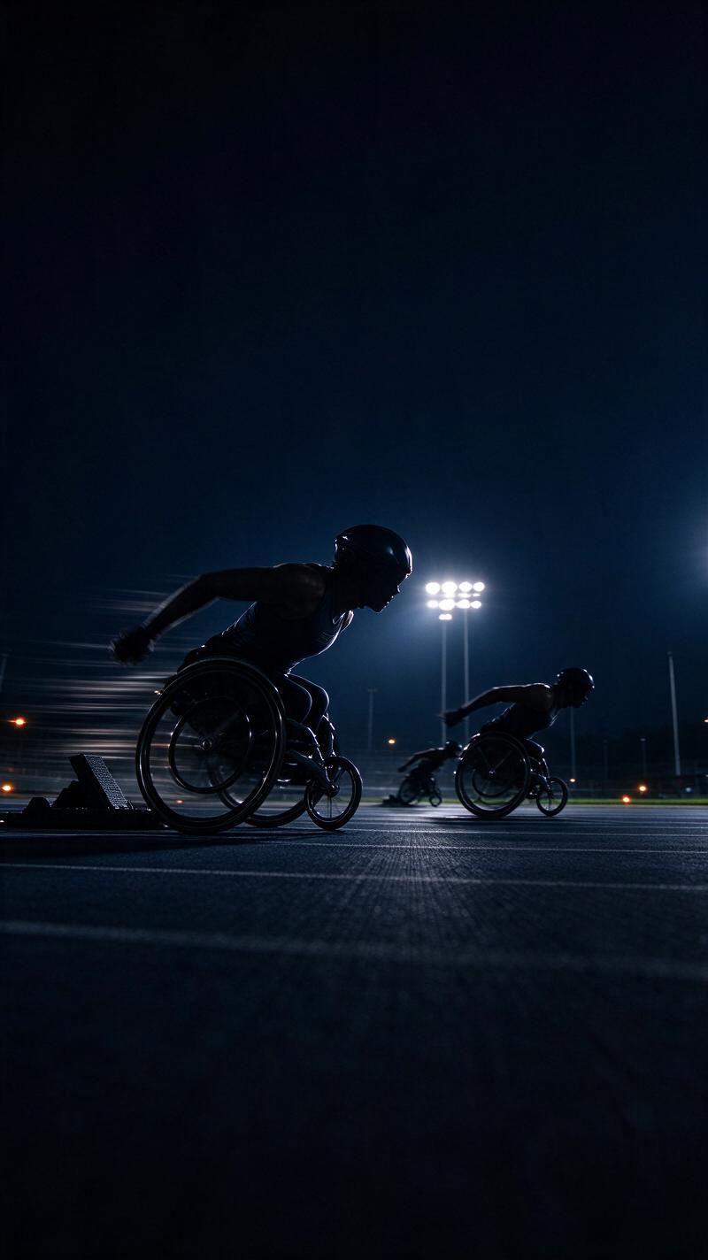 Illustration for the world record: Men's 100 m T38 world record