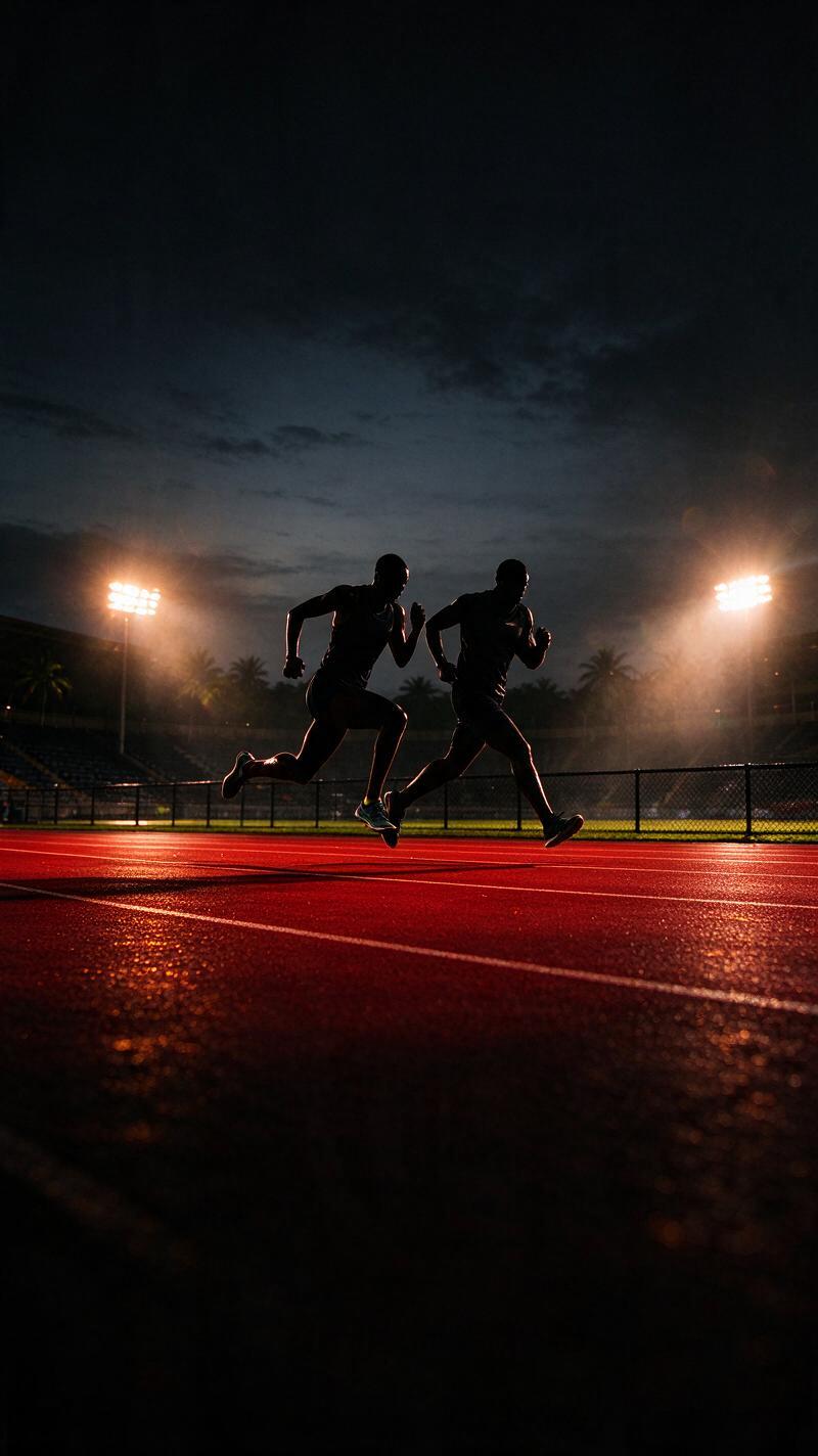 Illustration for the world record: Women's 100 m T12 world record