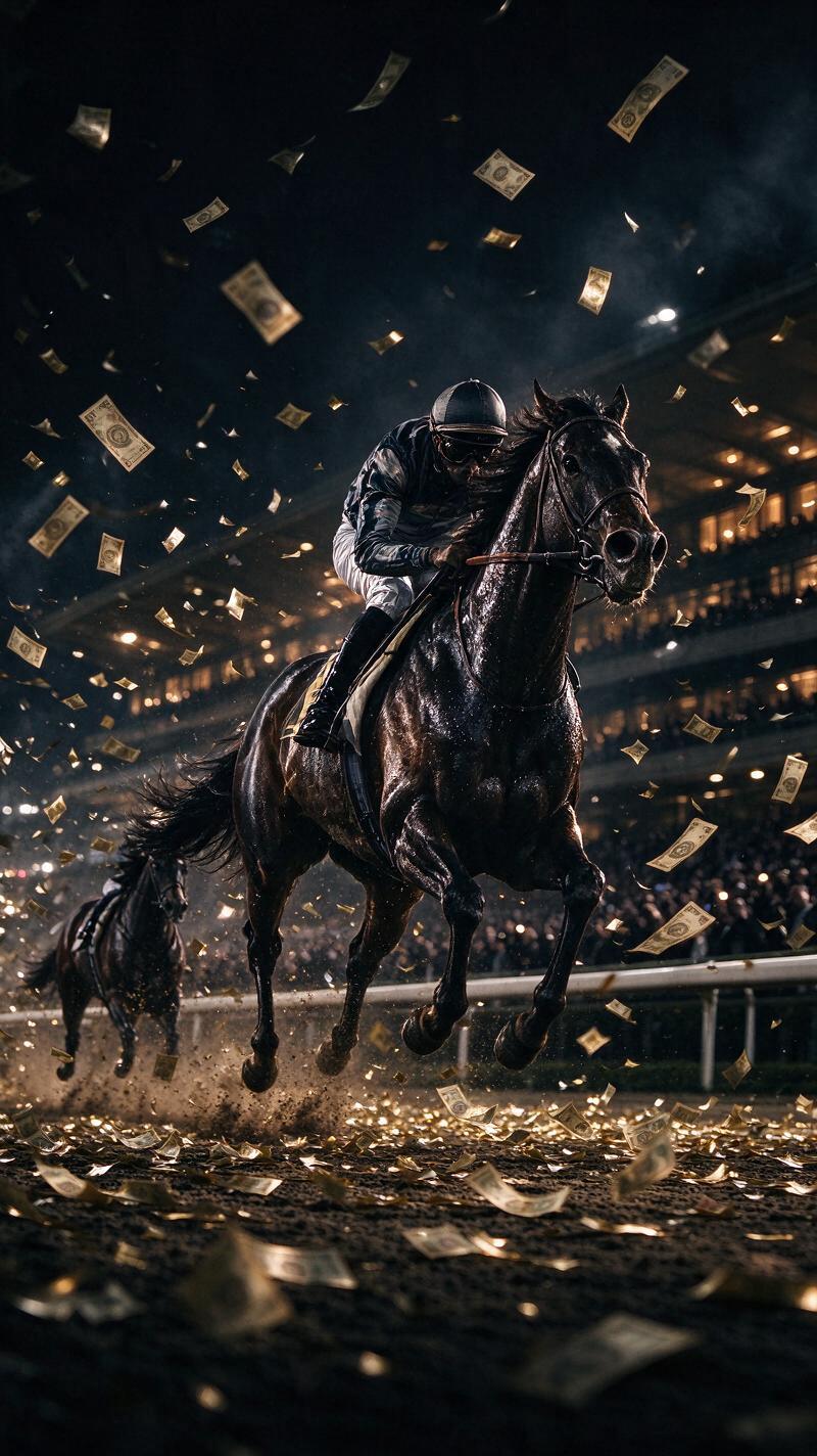 Illustration for the world record: Richest horse race