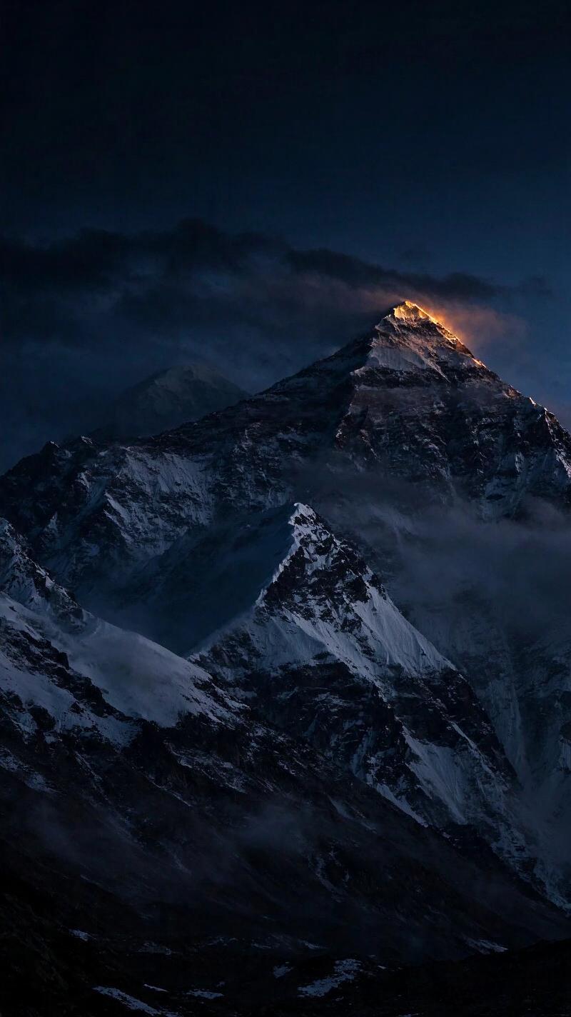 Illustration for the world record: Second-highest mountain