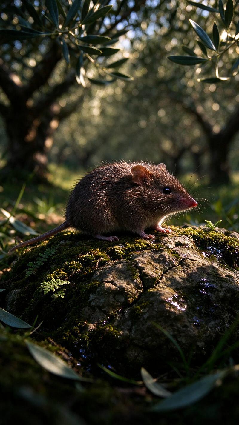 Illustration for the world record: Smallest mammal by mass