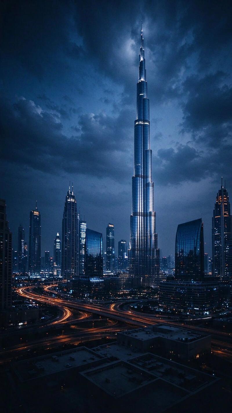 Illustration for the world record: Tallest building