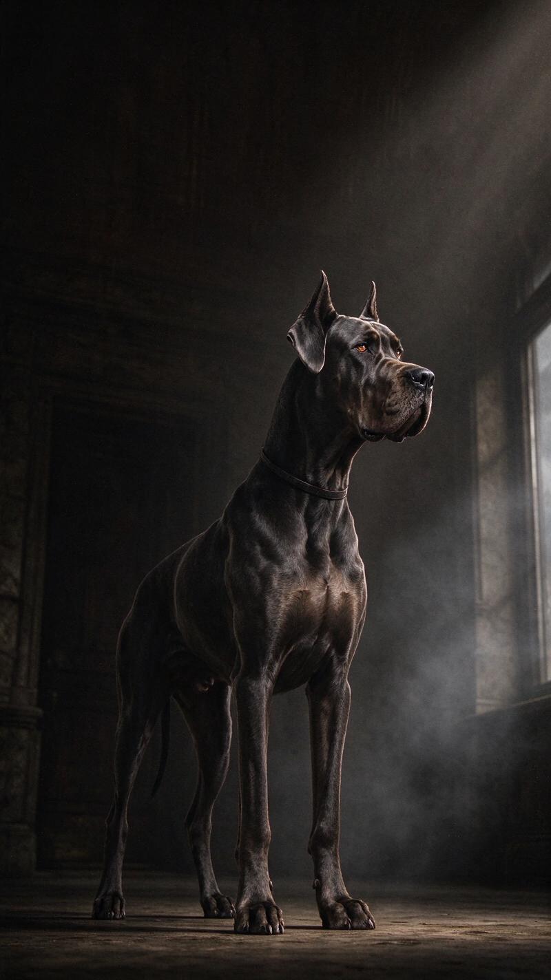 Illustration for the world record: Tallest dog living
