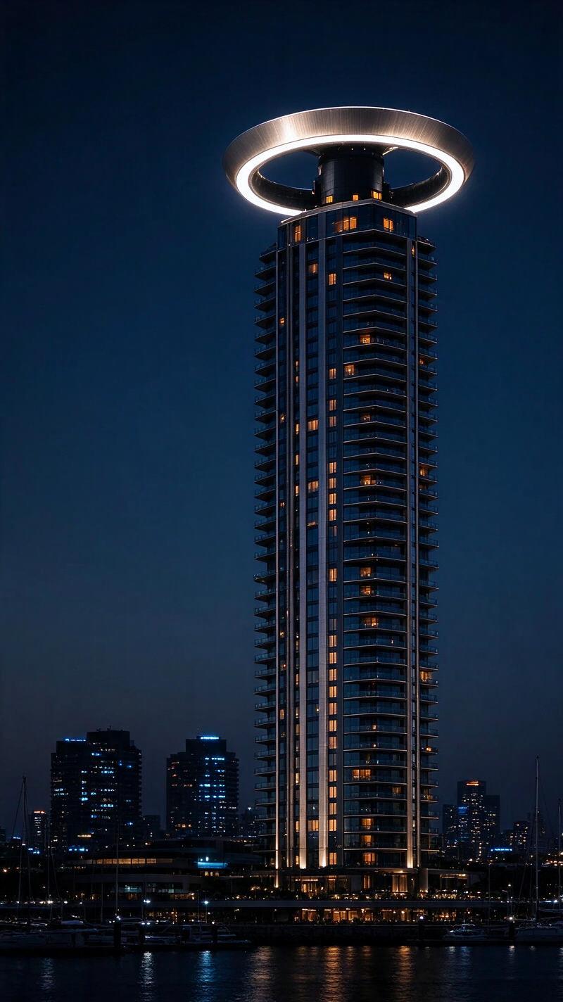 Illustration for the world record: Tallest hotel