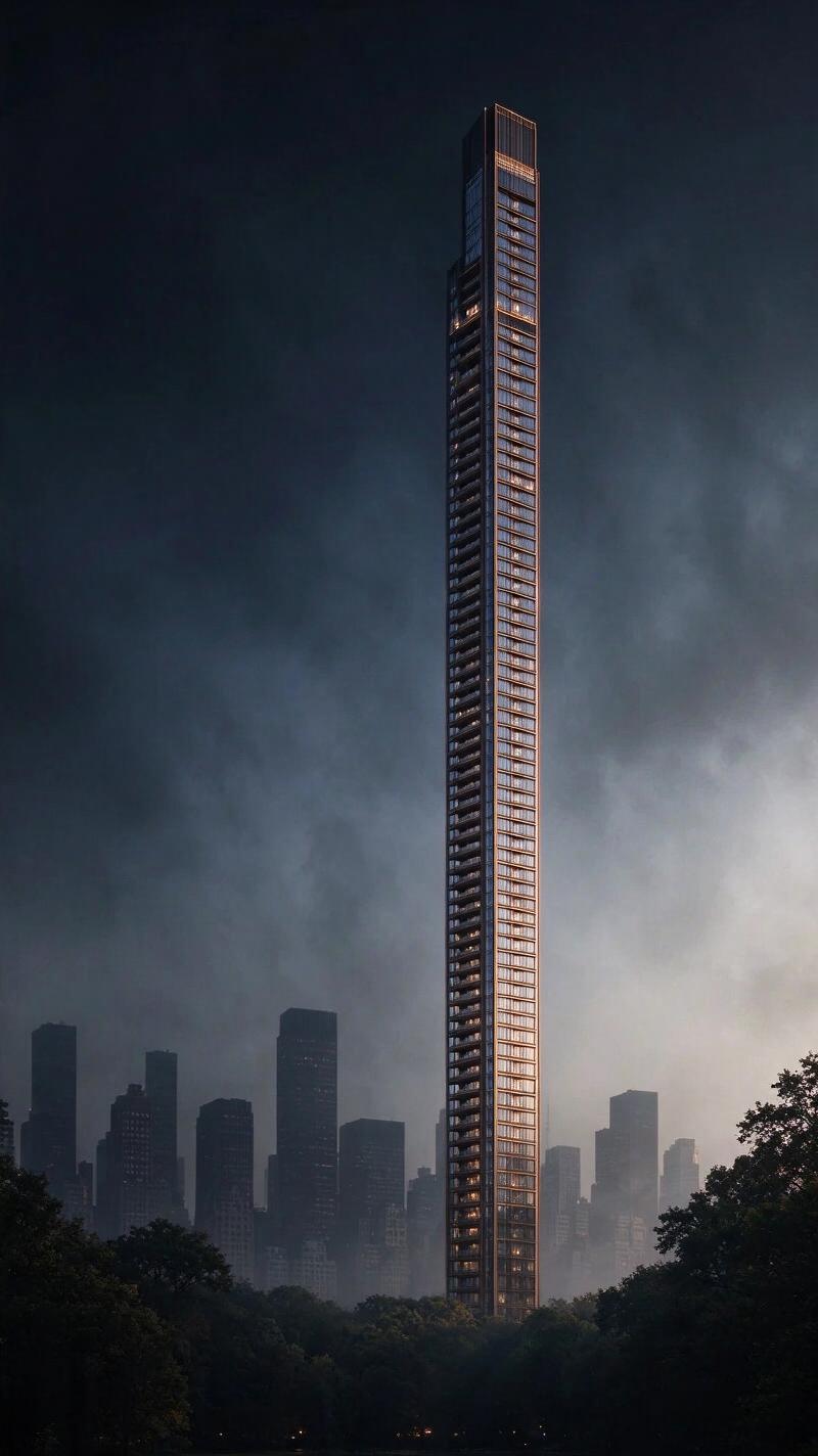 Illustration for the world record: Tallest residential building