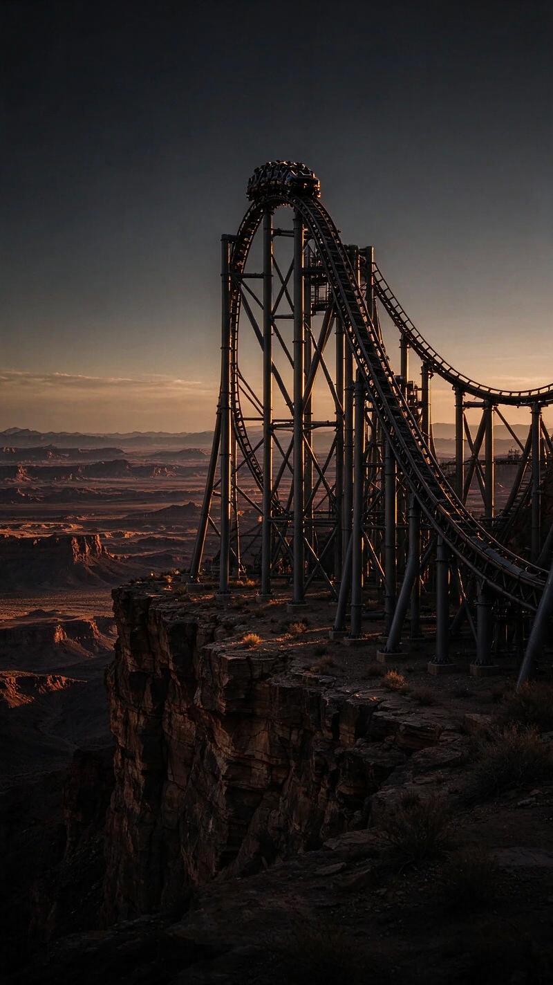 Illustration for the world record: Tallest roller coaster