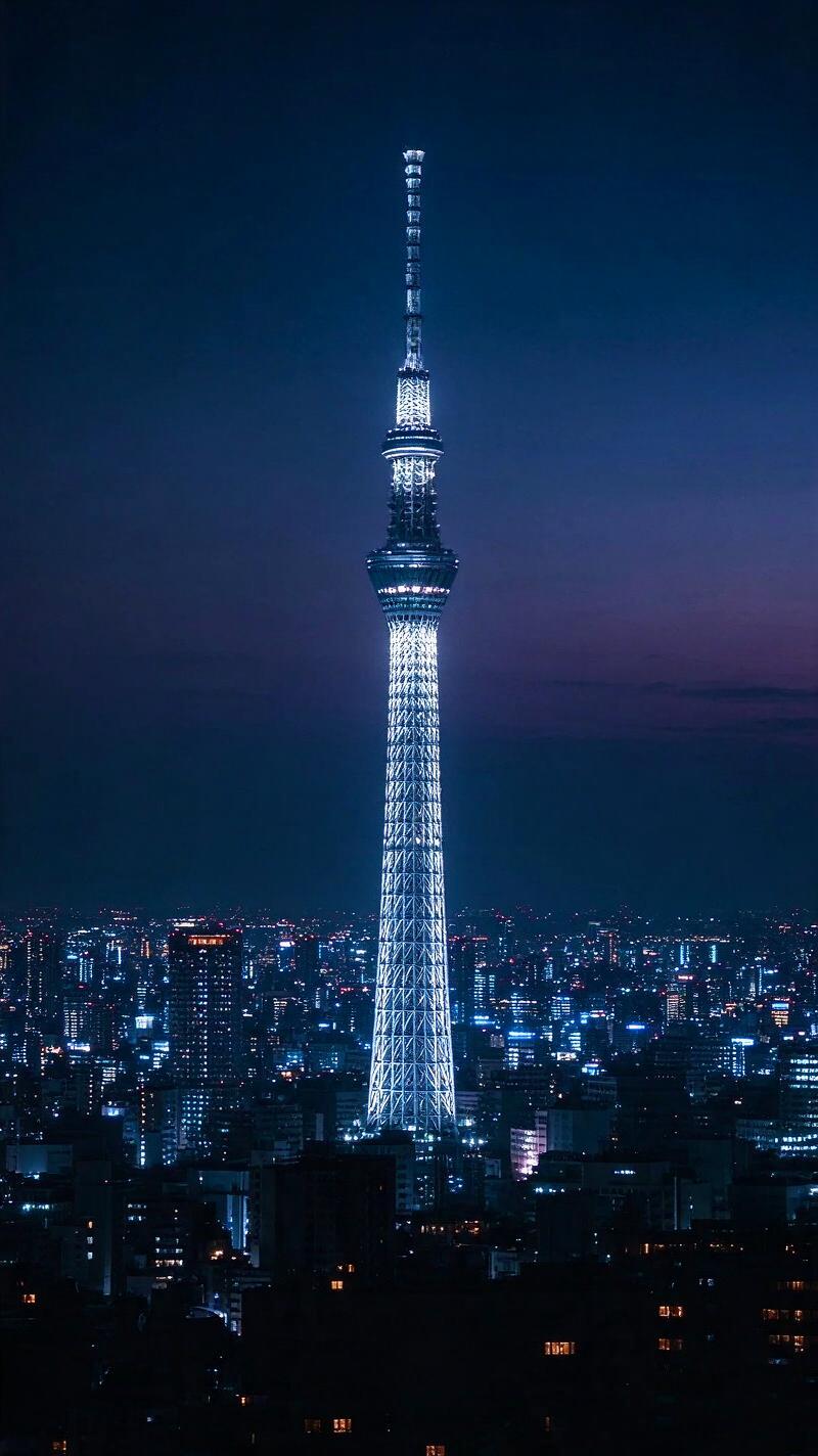 Illustration for the world record: Tallest tower