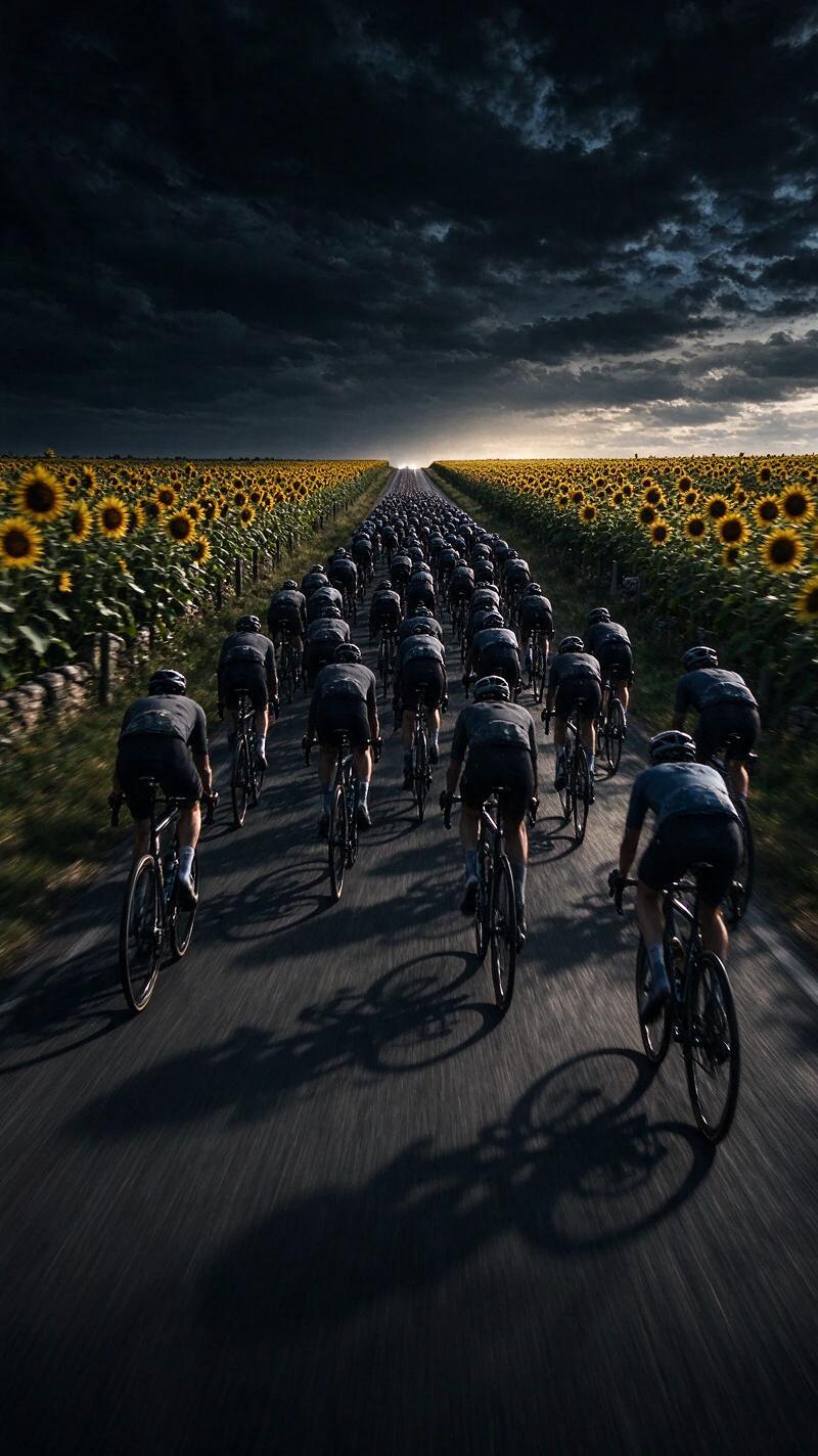 Illustration for the world record: Fastest Tour de France (average speed)