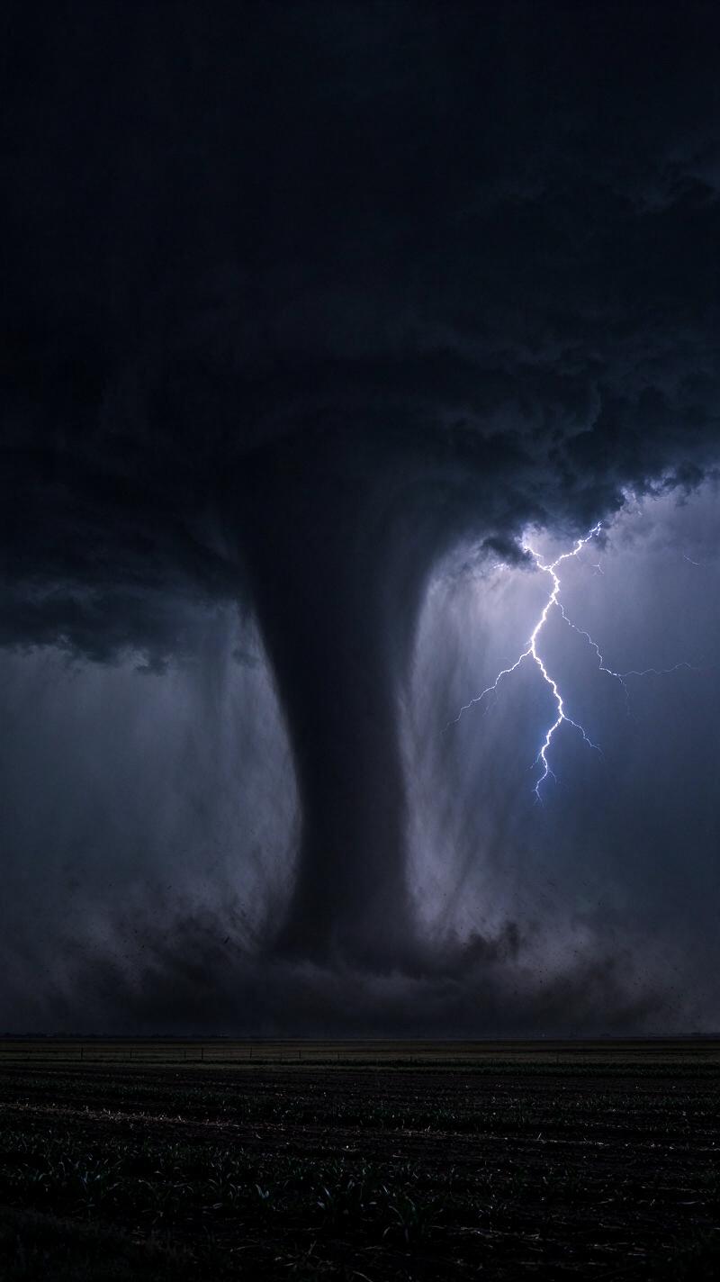 Illustration for the world record: Widest tornado