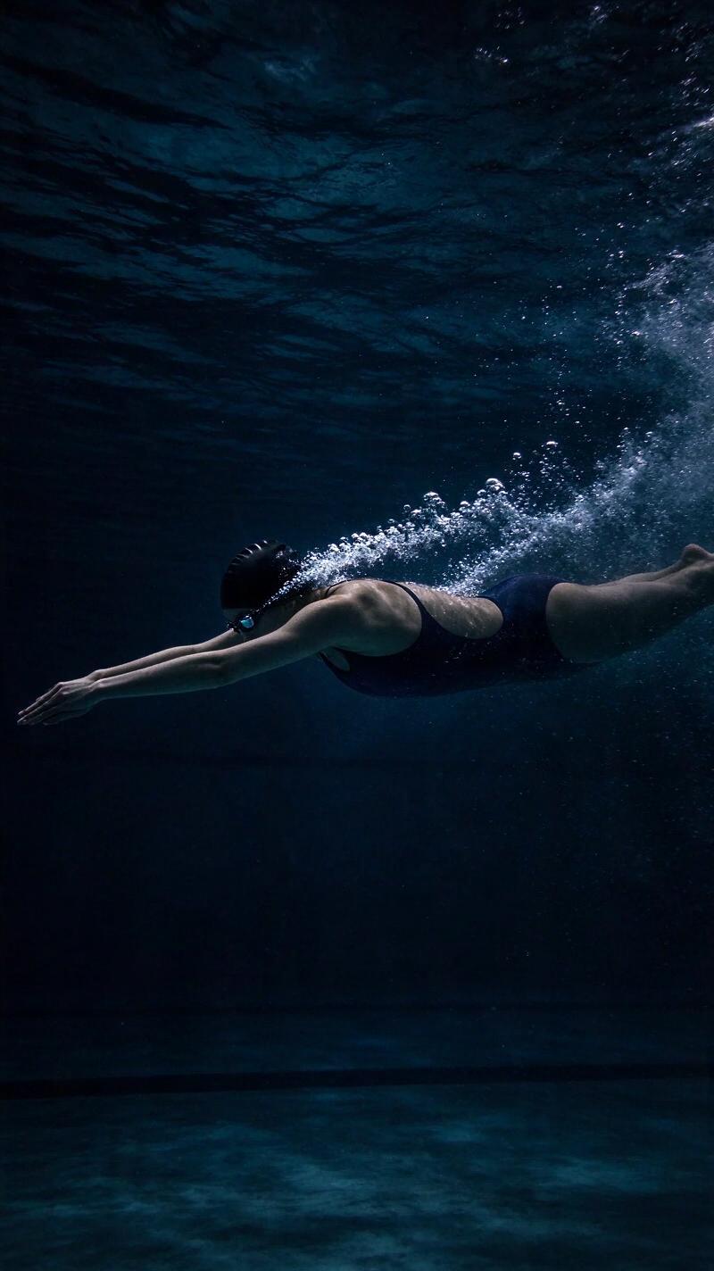 Illustration for the world record: Women's 200 m freestyle