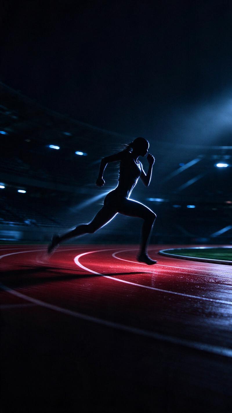 Illustration for the world record: Women's 200 m